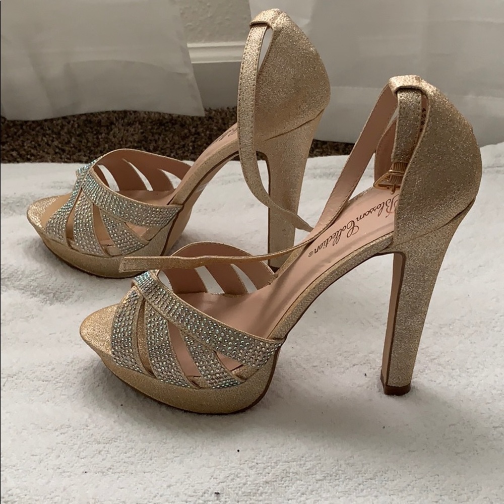 Glitter and Rhinestone Heels
